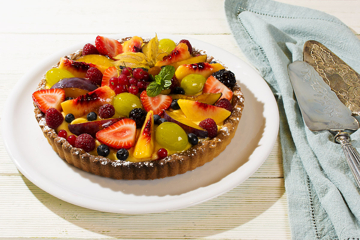 Tarta de fruta de Colores